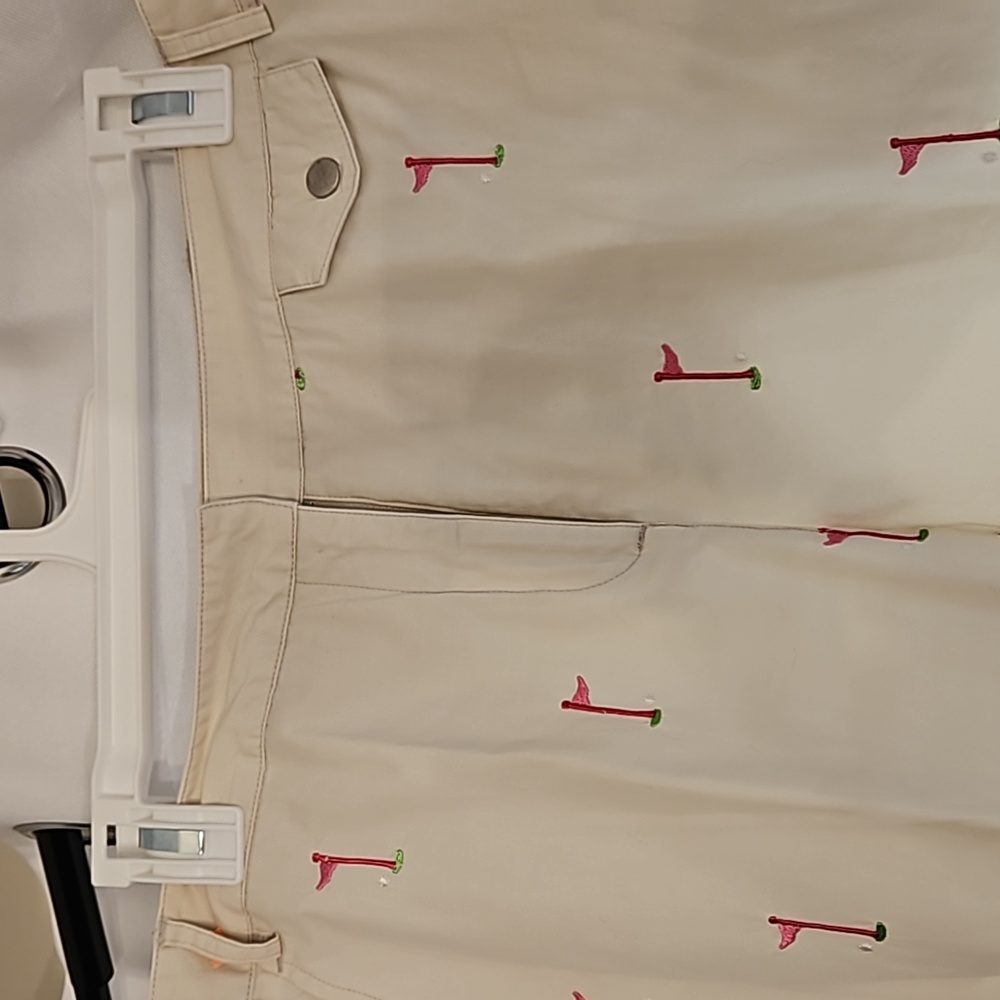 Lilly pulitzer   ankle length  golf print pants